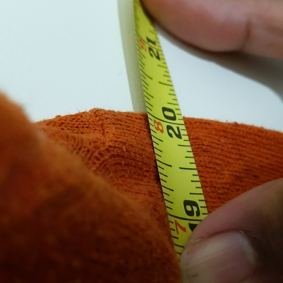 Old Navy| Tangerine Orange Long Sleeve Crew Neck Sweater Cotton Polyester Blend - Picture 12 of 12